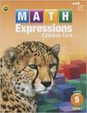 5th grade Math Expressions student workbook